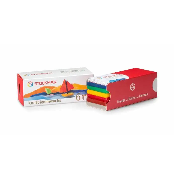 Stockmar Modelling Beeswax Box - 6 assorted colors