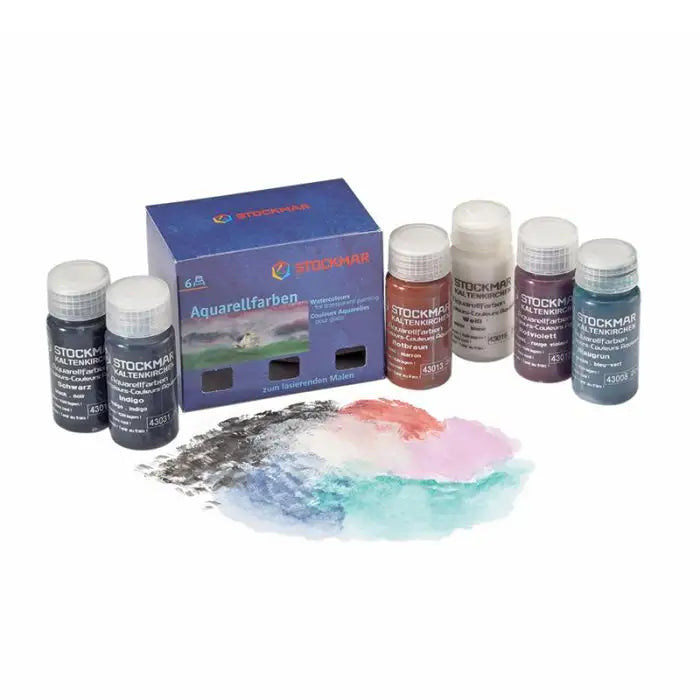Stockmar Watercolour Paint 20ml Supplementary Set Box of 6