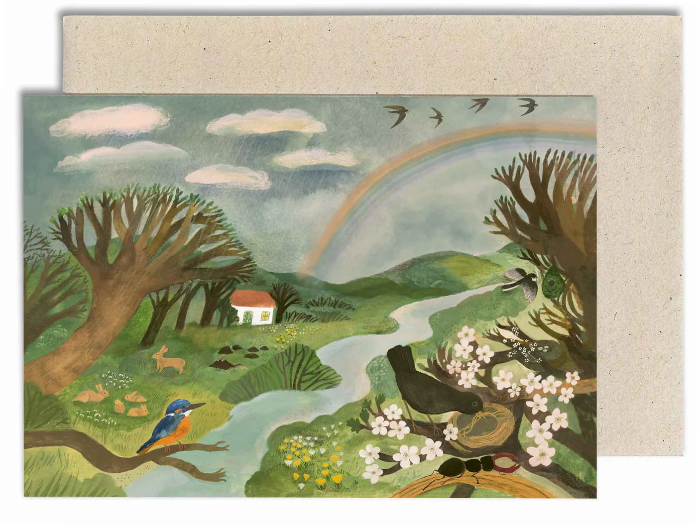 Gemma Koomen Into Spring Greeting Card