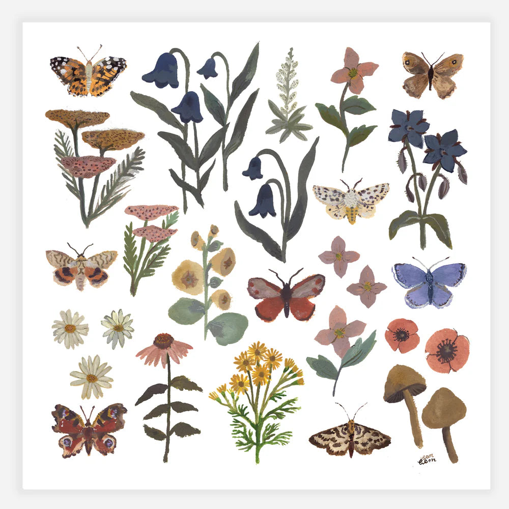 Gemma Koomen Butterfly Garden Greeting Card