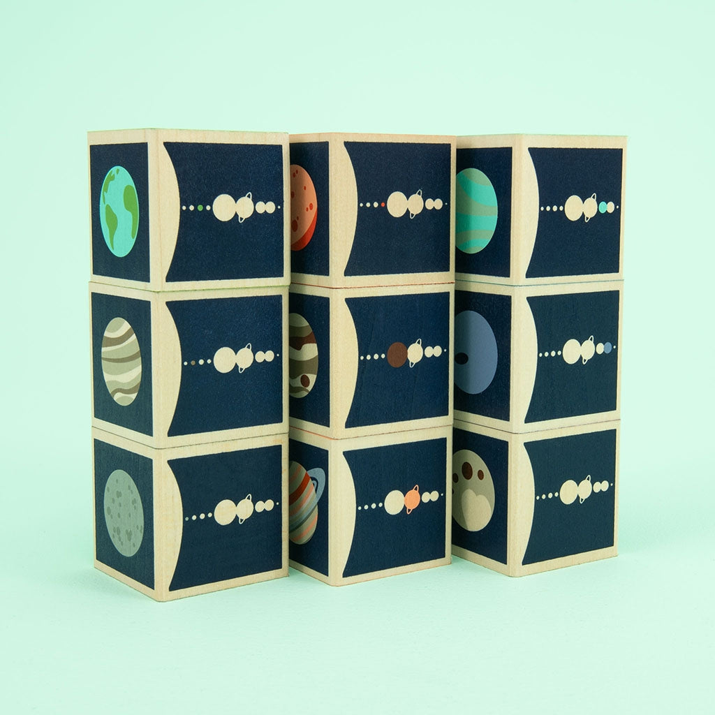 Uncle Goose Planet Blocks