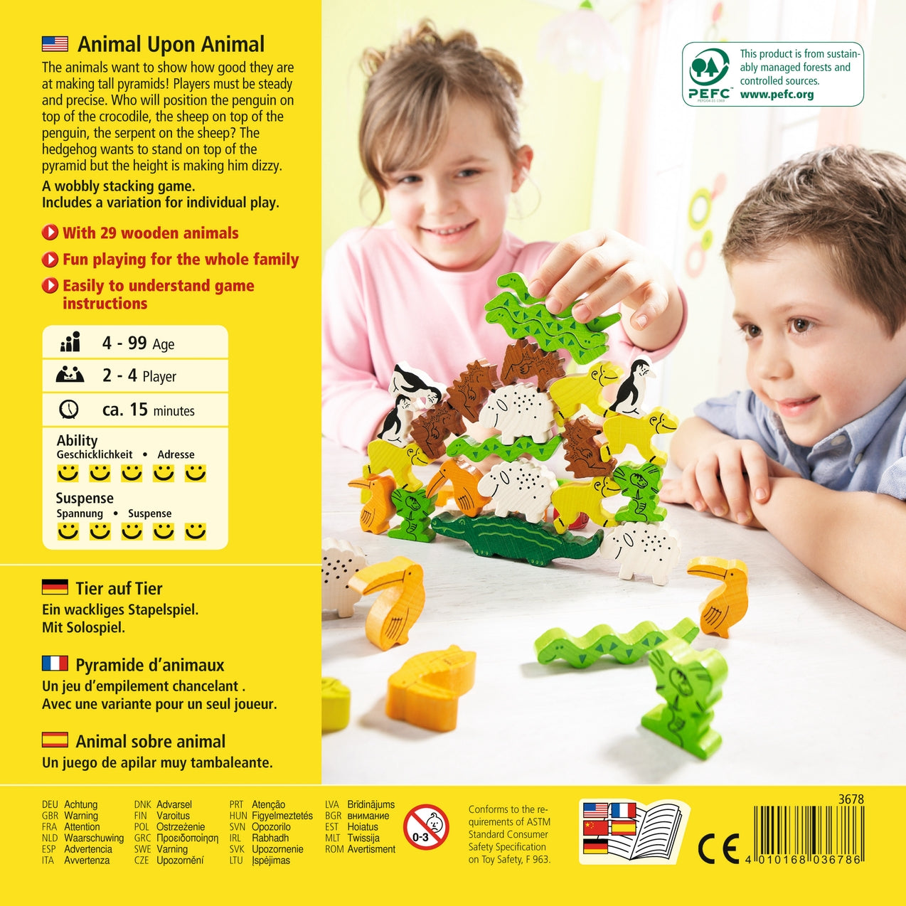 HABA Animal Upon Animal Game