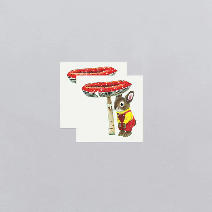 Tattly Toadstool Bunny by Richard Scarry Tattoo
