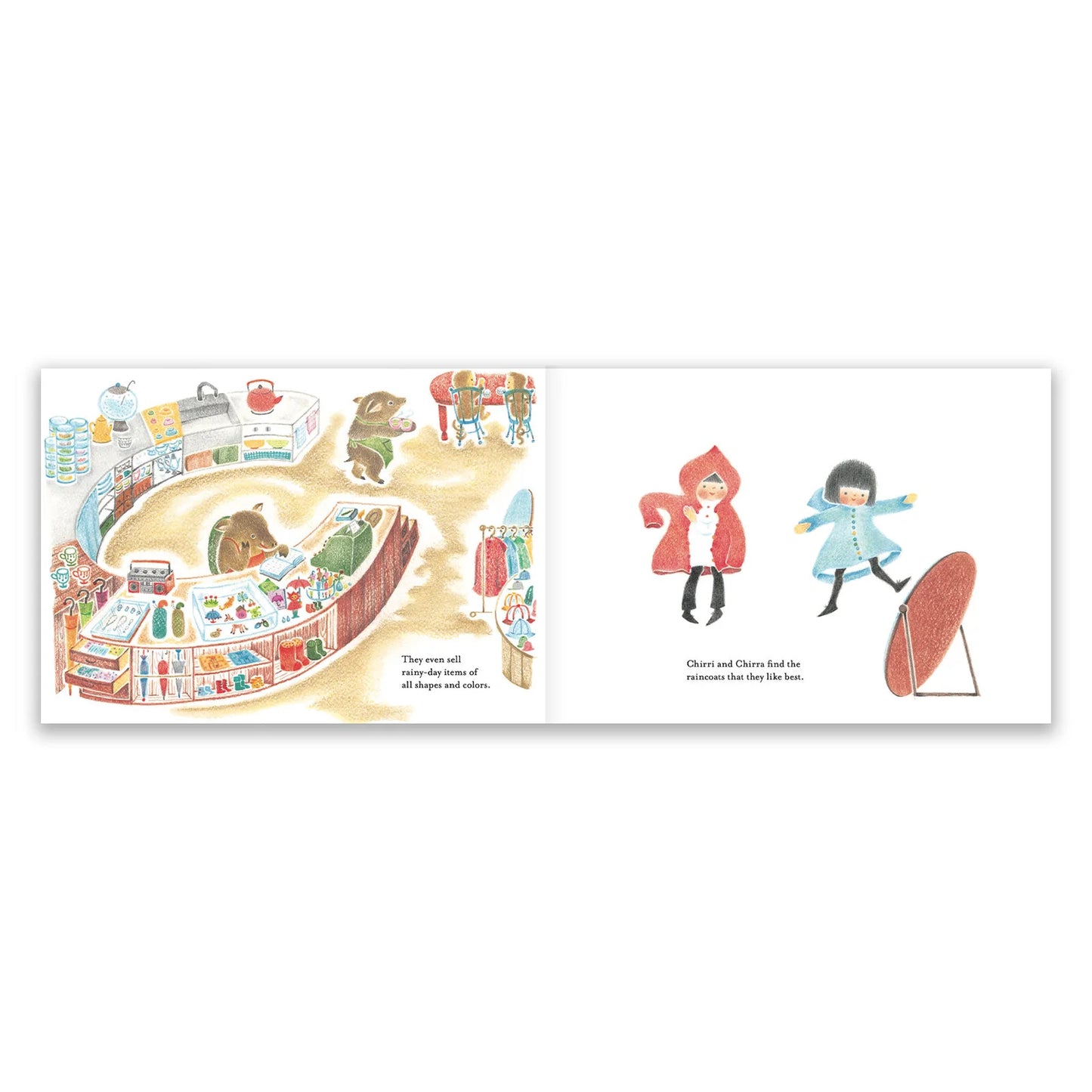 Chirri & Chirra The Rainy Day by Kaya Doi