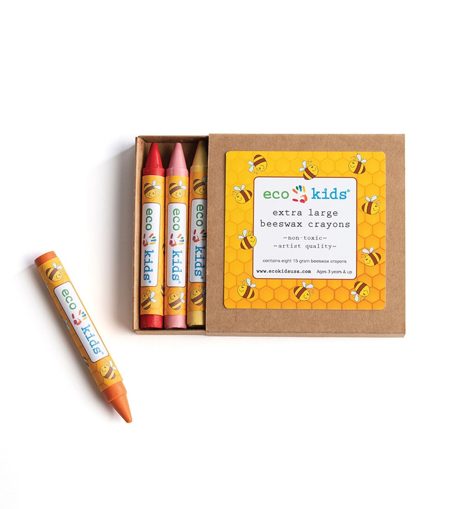 Eco Kids Beeswax Crayons