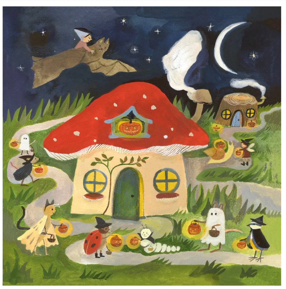 Gemma Koomen Halloween 20x20 Art Print