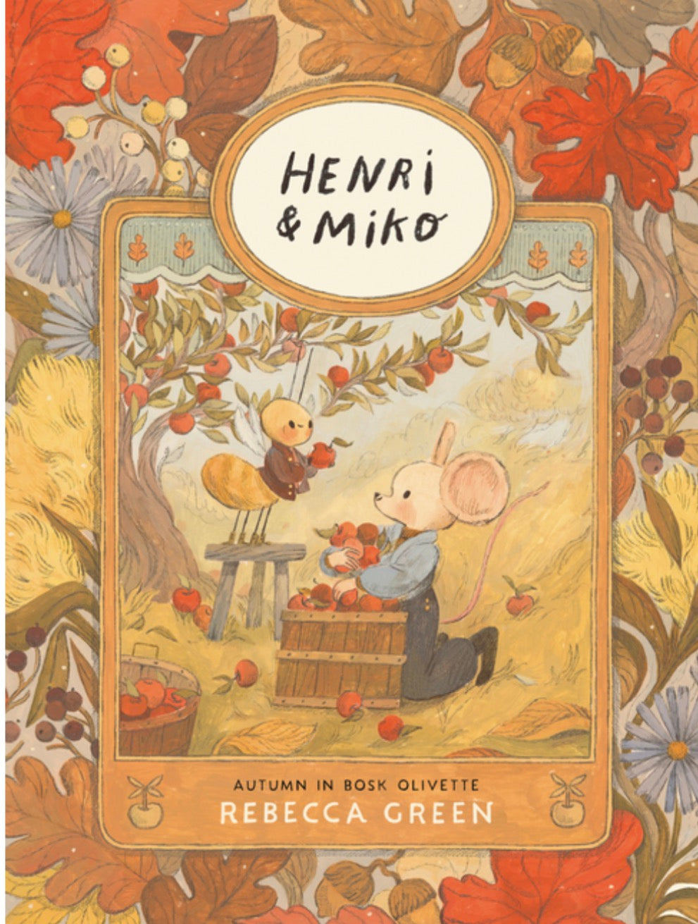 Henri & Miko Autumn in Bosk Olivette by Rebecca Green