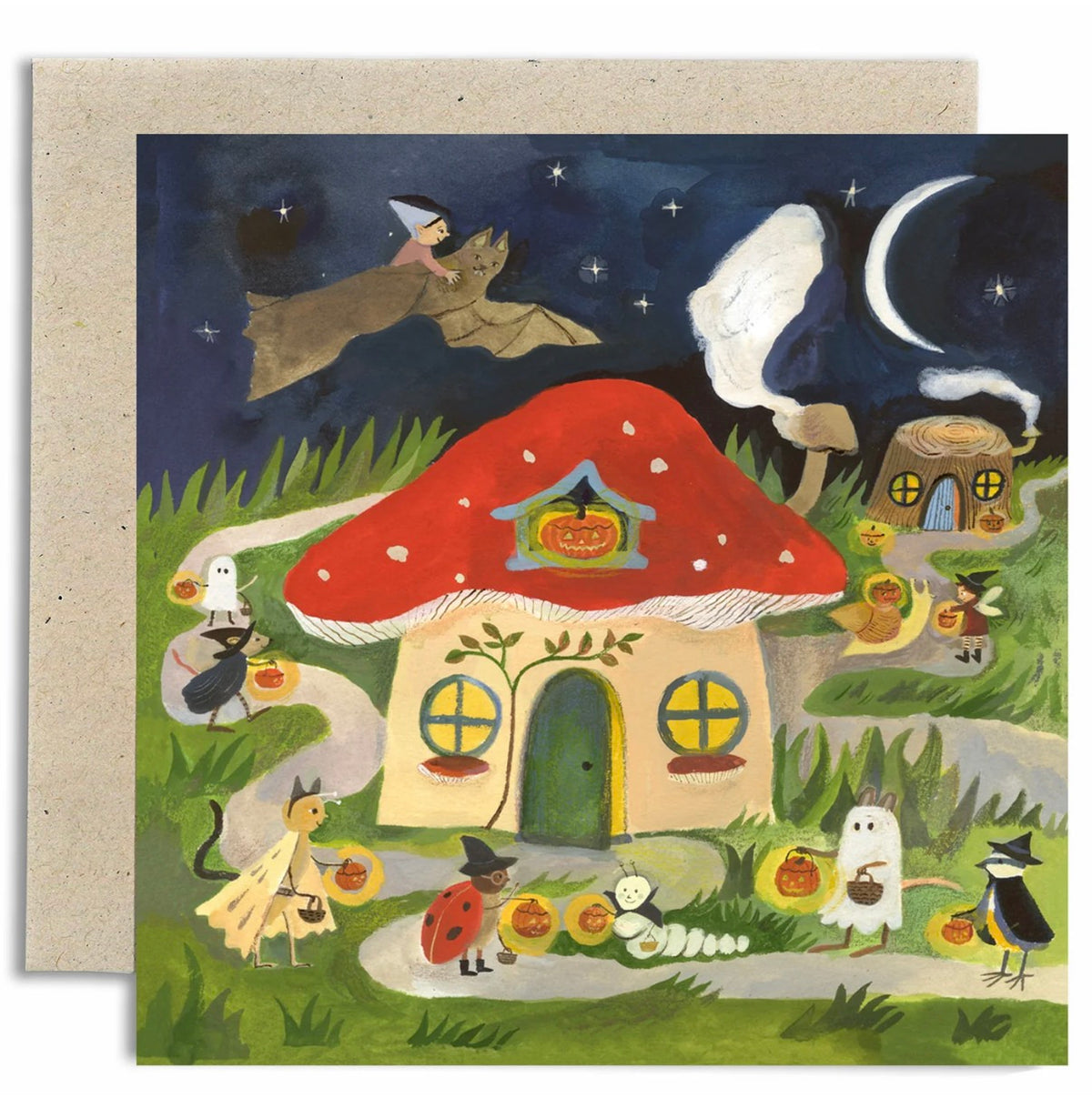 Gemma Koomen Halloween Greeting Card