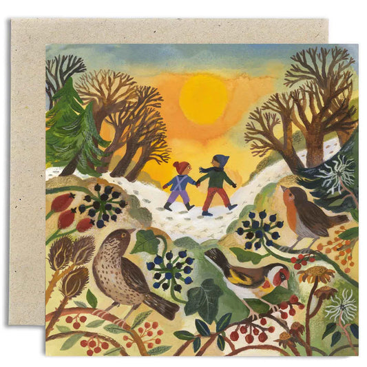Gemma Koomen Greeting Card The Wild Path