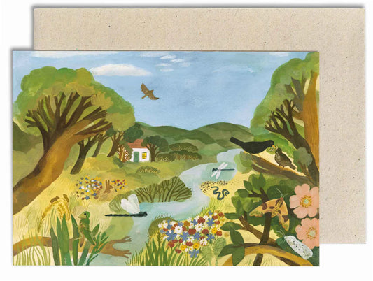 Gemma Koomen Greeting Card Into Summer