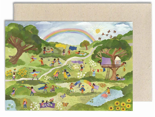 Gemma Koomen Greeting Card Play Day