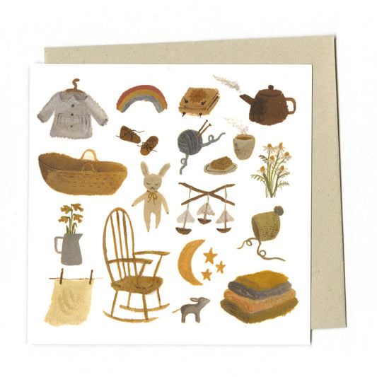 Gemma Koomen Greeting Card Baby Days