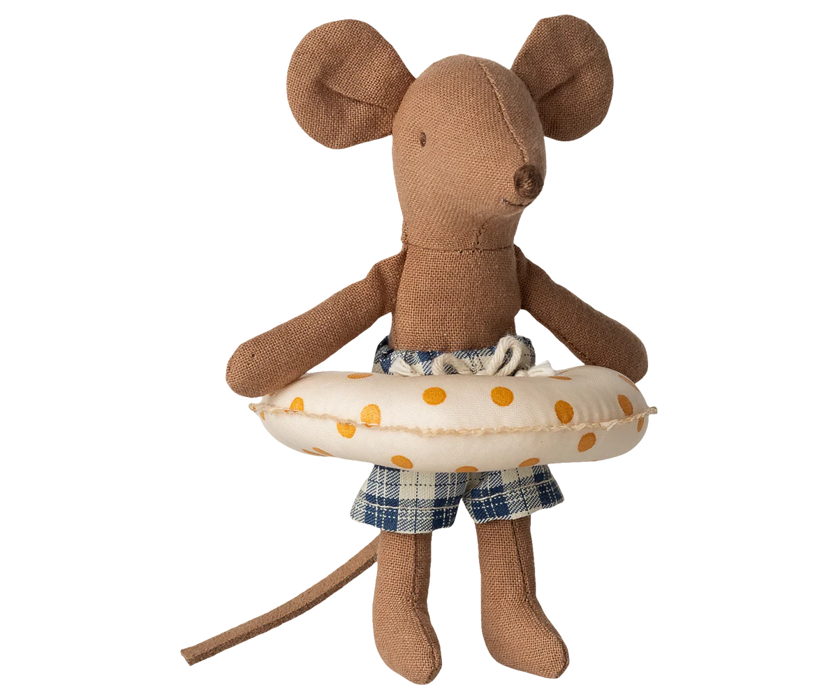 Maileg Little Brother Mouse with Float
