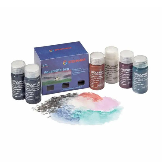 Stockmar Watercolour Paint 20ml Supplementary Set Box of 6