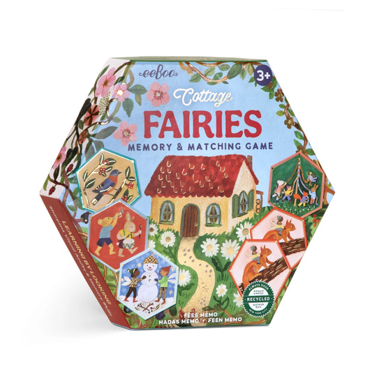 Gemma Koomen Cottage Fairies Hexagon Matching Game