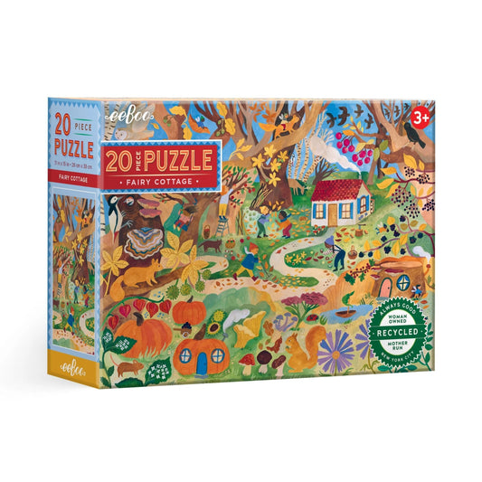 Gemma Koomen Fairy Cottage 20 Piece Puzzle