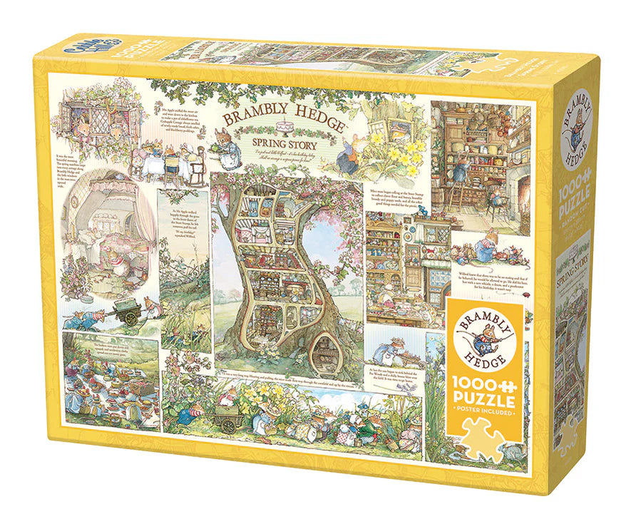 Brambly Hedge Spring Story 1000 Piece Puzzle by Cobble Hill