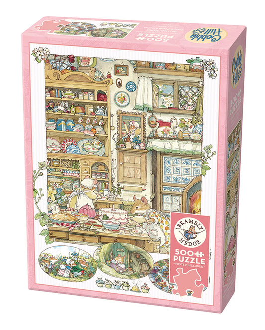 Brambly Hedge Picnic Preparations 500 Piece Puzzle by Cobble Hill