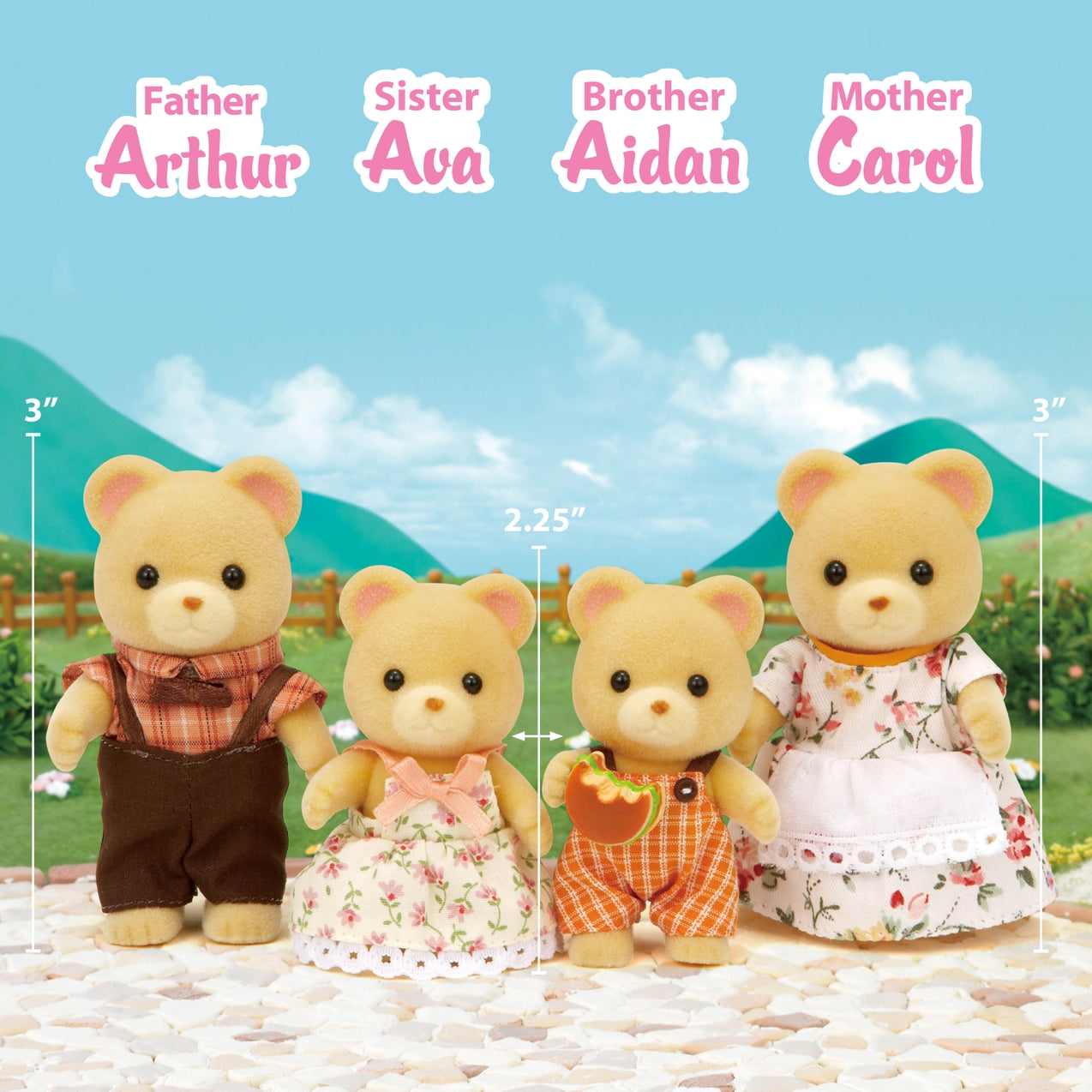 Calico Critters Bear Family