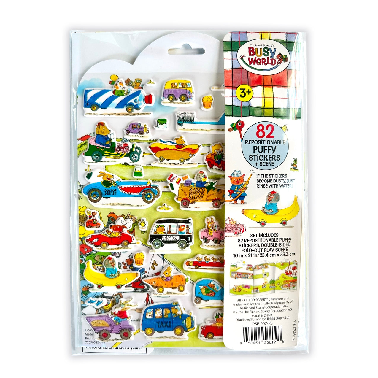 Richard Scarry's Busy World® Puffy Sticker Play Set