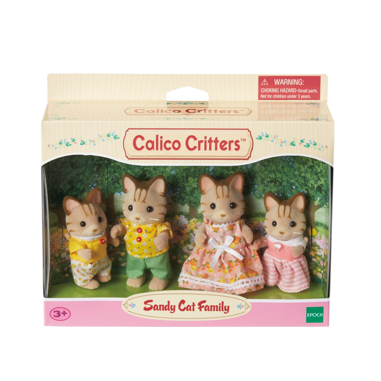 Calico Critters Sandy Cat Family