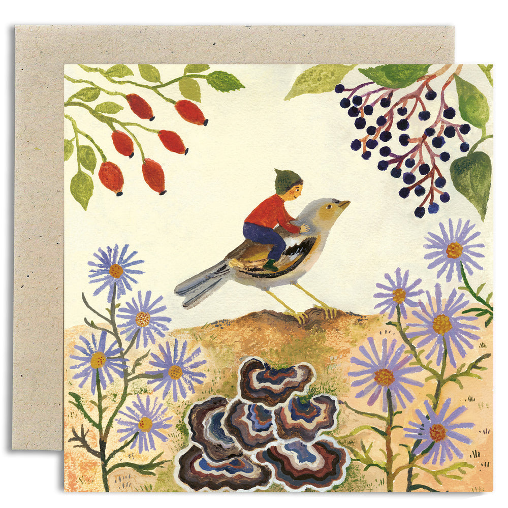 Gemma Koomen Greeting Card The Chaffinch